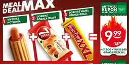 Żabka Zestaw Hot Dog + 7 Days 60 g + Prince Polo XXL oferta