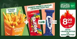 Żabka Zestaw frytki + drażetki Skittles oferta