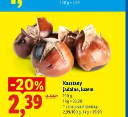 Lidl Kasztany jadalne Ryneczek Lidla oferta