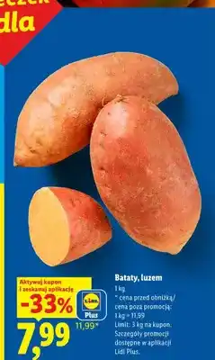 Lidl Bataty Ryneczek Lidla oferta