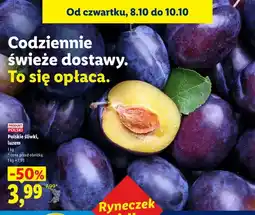 Lidl Śliwki polskie oferta