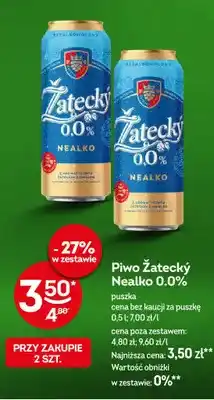 Żabka Piwo bezalkoholowe Žatecký Nealko oferta