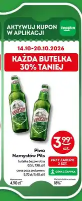 Żabka Piwo Namysłów Pils oferta