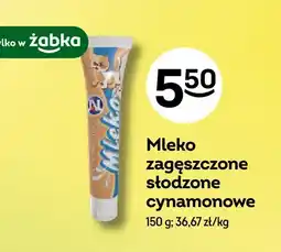 Żabka Mleko zagęszczone słodzone cynamonowe Gostyń oferta
