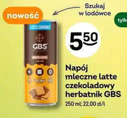 Żabka Napój mleczne latte czekoladowy herbatnik GBS oferta