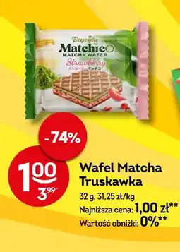 Żabka Wafel Matcha Truskawka Beyoglu Matchico oferta