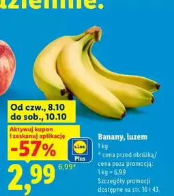 Lidl Banany oferta
