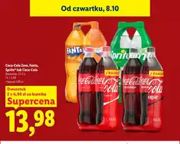 Lidl Napój gazowany Coca-Cola Zero 2-pak oferta
