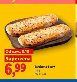 Lidl Barchetta 4 sery Piekarnia Lidla oferta