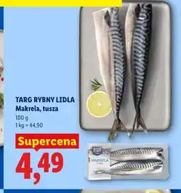 Lidl Makrela tusza Targ Rybny Lidla oferta