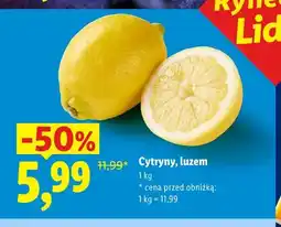 Lidl Cytryny oferta