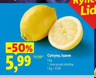 Lidl Cytryny oferta