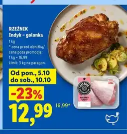 Lidl Indyk - golonka Rzeźnik oferta