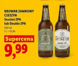 Lidl Piwo Browar Zamkowy Cieszyn Session IPA oferta