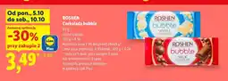 Lidl Czekolada bubble biała Roshen oferta