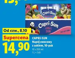 Lidl Napój owocowy z sokiem 10-pak Capri-Sun oferta