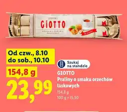 Lidl Praliny o smaku orzechów laskowych Giotto oferta