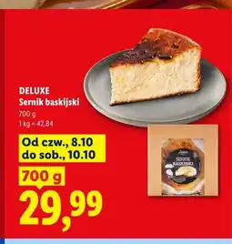 Lidl Sernik baskijski Deluxe oferta