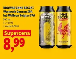 Lidl Piwo Browar Inne Beczki Westwerk German IPA oferta