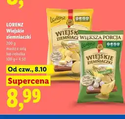 Lidl Wiejskie ziemniaczki masło z solą Lorenz oferta