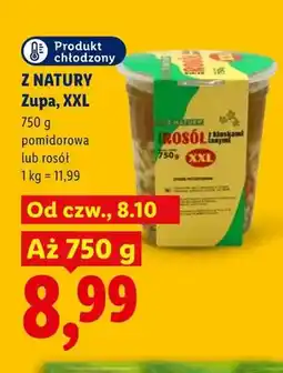 Lidl Zupa XXL pomidorowa Z Natury oferta
