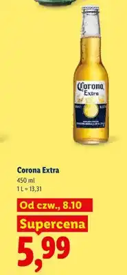 Lidl Piwo Corona Extra oferta