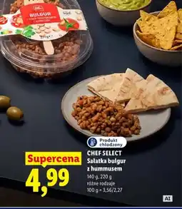 Lidl Sałatka bulgur z hummusem Chef Select oferta