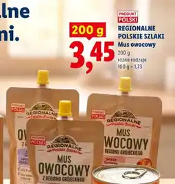 Lidl Mus owocowy Regionalne Polskie Szlaki oferta