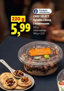 Lidl Sałatka z kaszą i hummusem Chef Select oferta