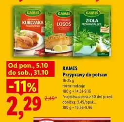 Lidl Przyprawa do kurczaka po węgiersku Kamis oferta