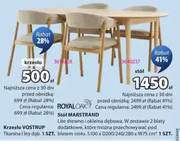 JYSK Krzesło VOSTRUP oferta