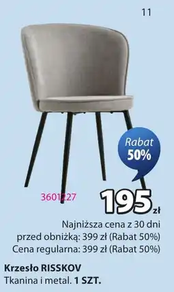 JYSK Krzesło RISSKOV oferta