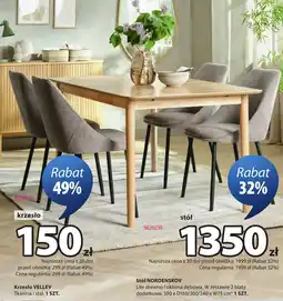 JYSK Krzesło VELLEV oferta