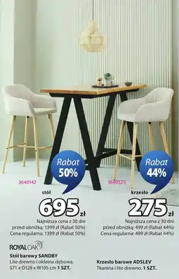 JYSK Stół barowy SANDBY oferta