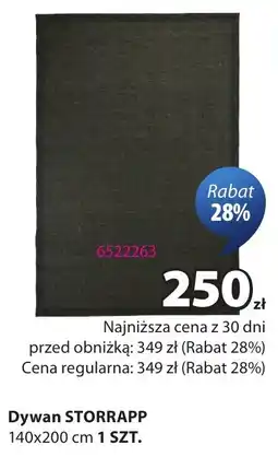 JYSK Dywan STORRAPP oferta