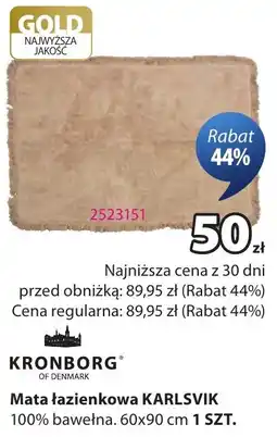 JYSK Mata łazienkowa KARLSVIK oferta