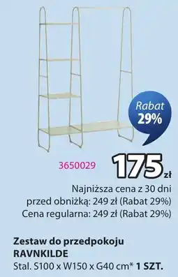 JYSK Zestaw do przedpokoju RAVNKILDE oferta
