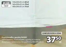 JYSK Prześcieradło z gumką DAGNY oferta