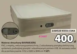 JYSK Materac dmuchany BAVNEBJERG oferta