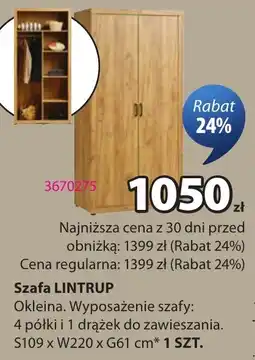 JYSK Szafa LINTRUP oferta