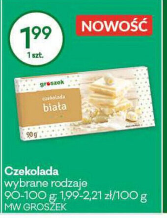 Groszek Czekolada 90-100g oferta