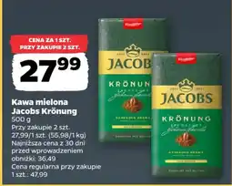 Netto Kawa mielona Jacobs Krönung oferta