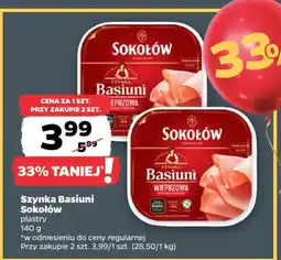 Netto Szynka Basiuni Sokołów oferta