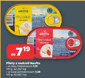 Filety z makreli Navito