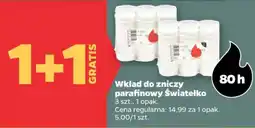 Netto Wkład do zniczy parafinowy Świeateko oferta
