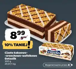 Netto Ciasto kakaowo-orzechowo-wafelkowe Gottslik oferta