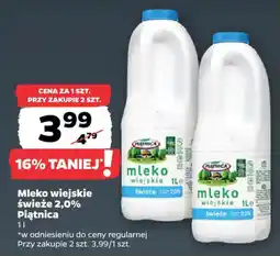 Netto Mleko wiejskie Płatnica oferta
