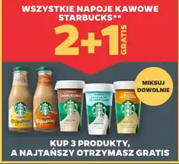 Netto Napoje kawowe Starbucks oferta