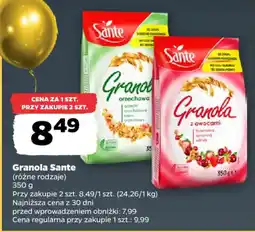 Netto Granola Sante oferta