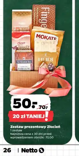 Netto Zestaw prezentowy Złocien oferta